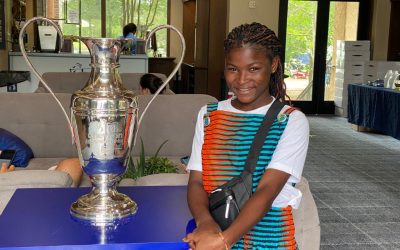 Fafali Organization’s Rising Star, Julienne Afi Amezado Looks Set to Conquer the Egyptian Junior Open 2023