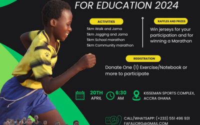 Join Us for the 72- Hour Fafali Walk & Run for Education!
